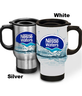 Stainless Steel Travel Mug with Logo - EZ Corporate Clothing
 - 2