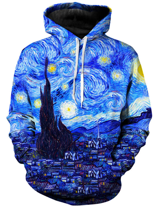 Starry Night Hoodie On Cue Apparel Epic Hoodie