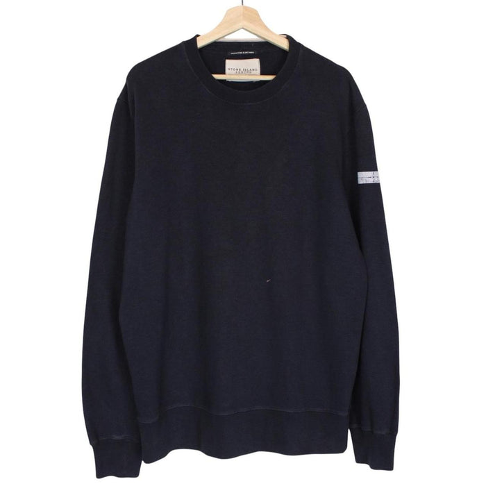 Stone Island Denims SS 2007 Navy Blue Cotton Sweatshirt Jumper