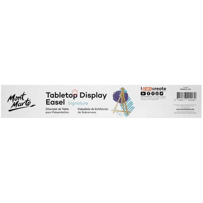 Tabletop Display Easel Signature