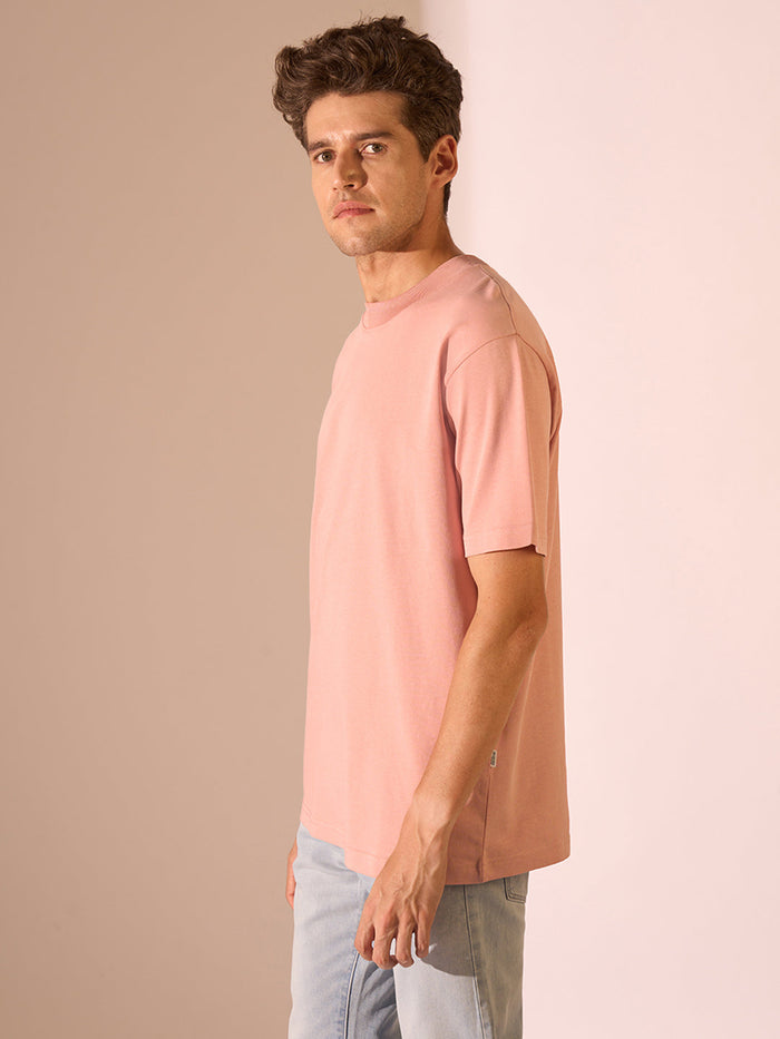 Tan Organic Cotton T-shirt