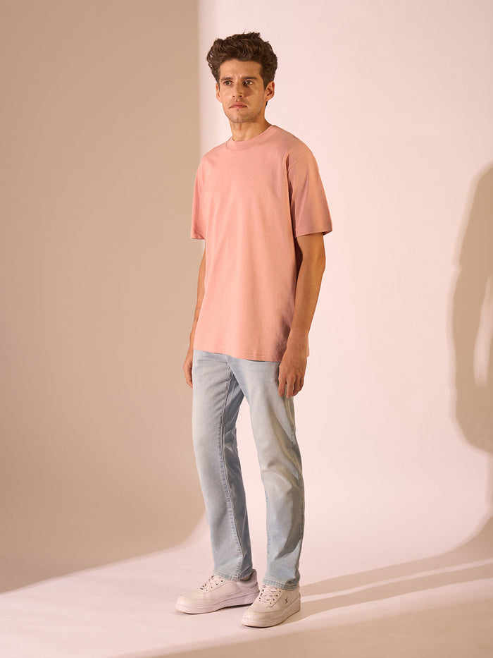 Tan Organic Cotton T-shirt