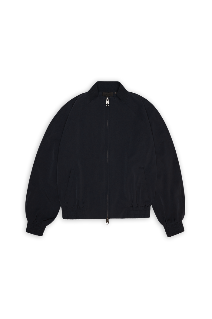 RAINS Tech Woven Bomber Jacket Navy Jacket