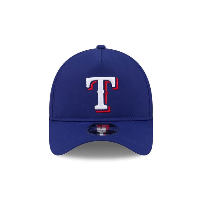 Pictured is this MLB Quickstrike Texas Rangers 9FORTY Apex cap in dark blue. 3