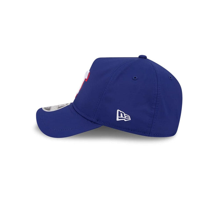 Pictured is this MLB Quickstrike Texas Rangers 9FORTY Apex cap in dark blue. 6