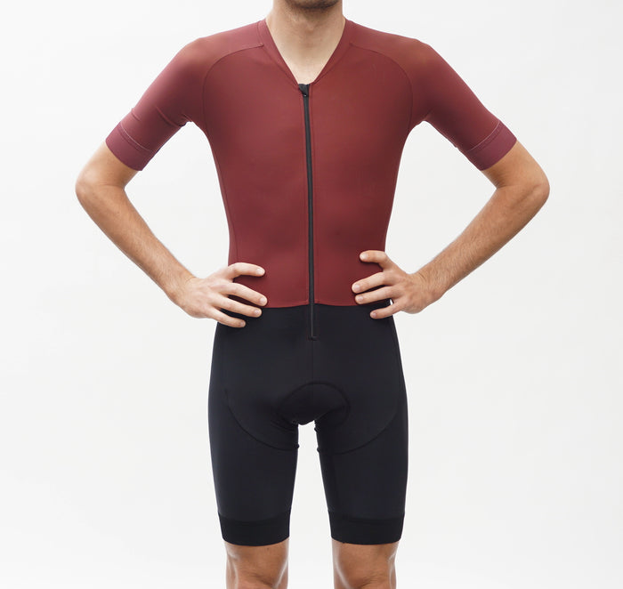 The Ultimate Road Suit Burgundy