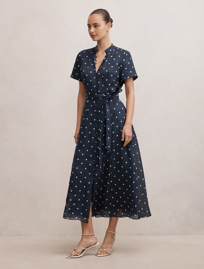 Therese Short Sleeve Midi Dress Forever New