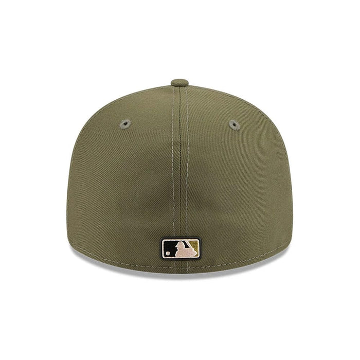 Pictured is this MLB Armed Forces Day 2026 Detroit Tigers Low Profile 59FIFTY Fitted cap in green. 7