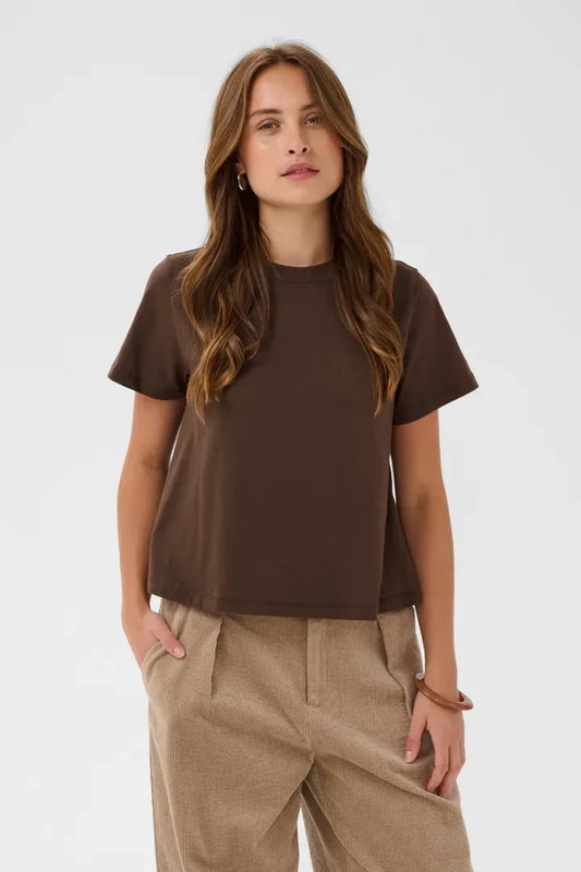 TiggySZ T-shirt Chocolate Brown