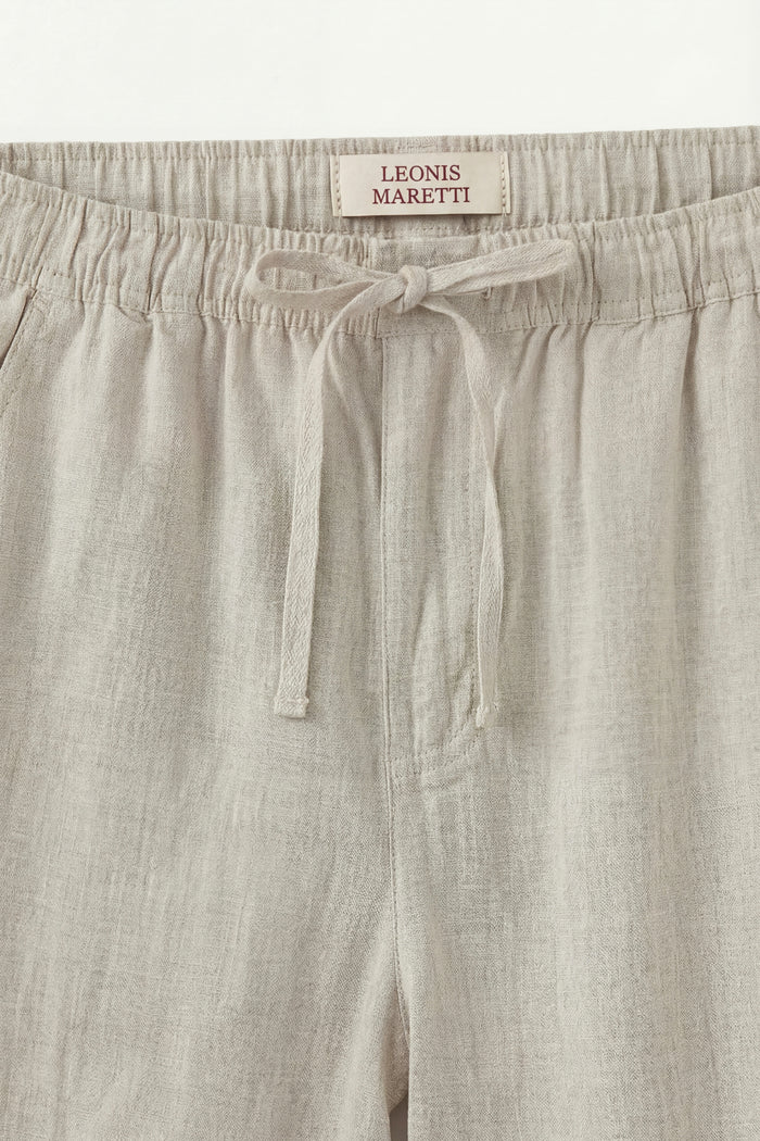 Trento Linen Set Black/Beige
