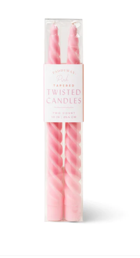Twisted Tapered Candles