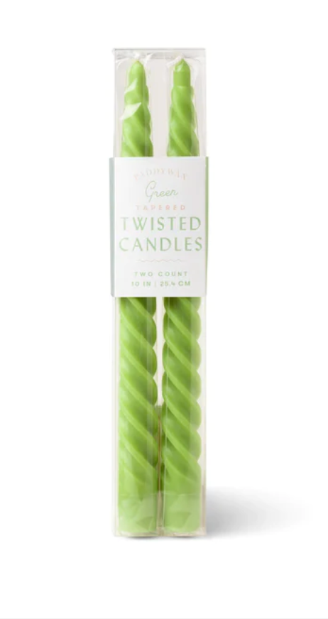 Twisted Tapered Candles