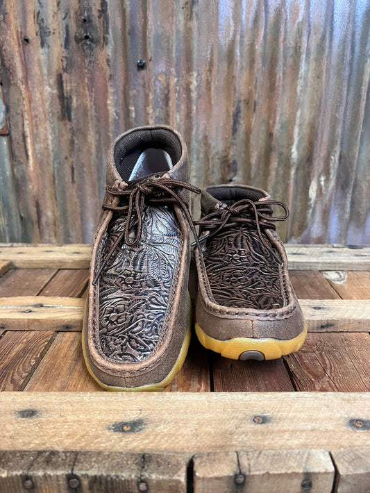 Twisted X Tooled Driving Moc