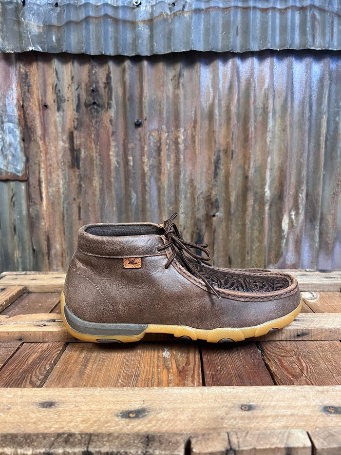 Twisted X Tooled Driving Moc