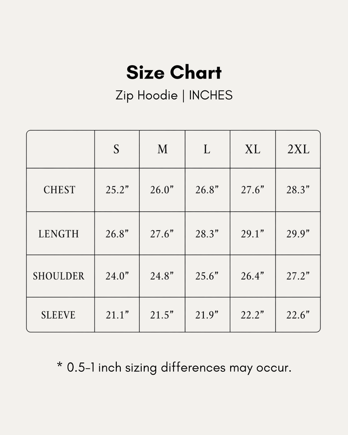Type Study Zip Hoodie