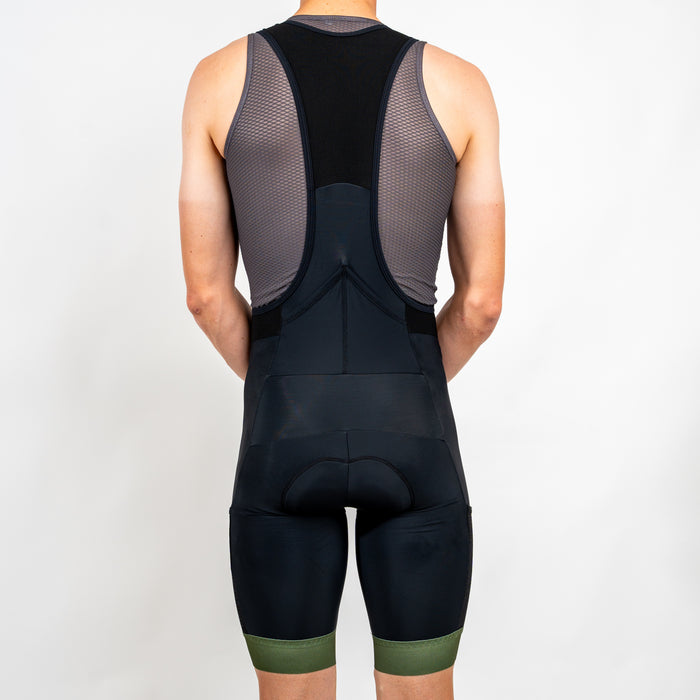 Ultimate Adventure Bib - Olive Band
