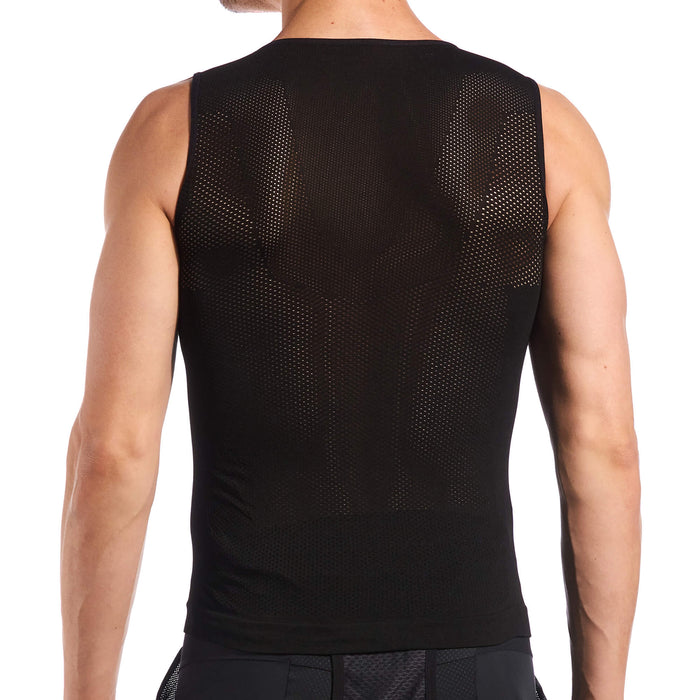 Ultralight Knitted Sleeveless Base Layer by Giordana Cycling, , Made in Italy
