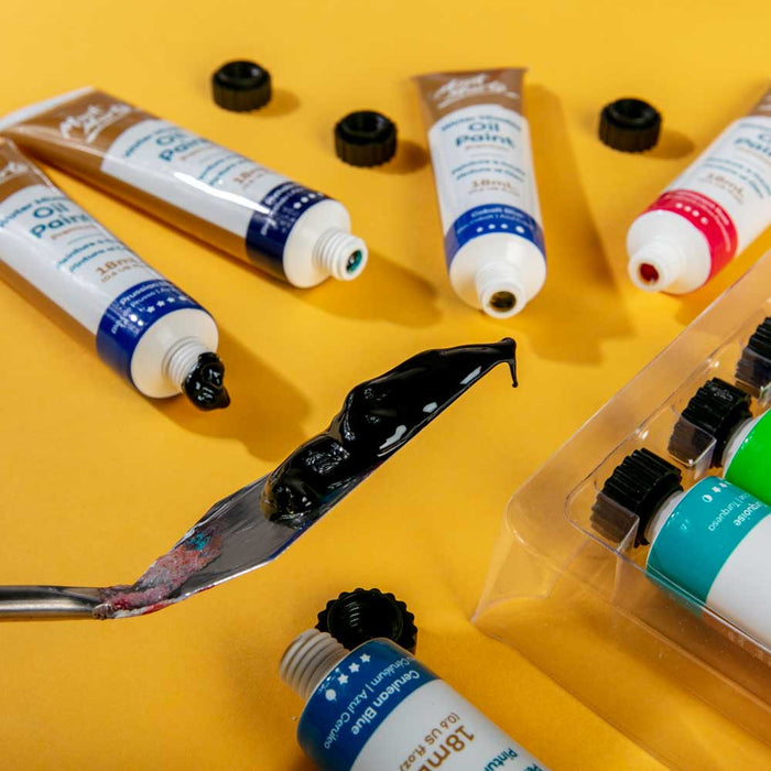 Water Mixable Oil Paint Set Premium 36pc x 18ml
