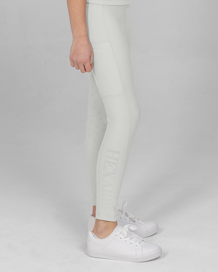 Wave Kids Leggings  - Shell Grey