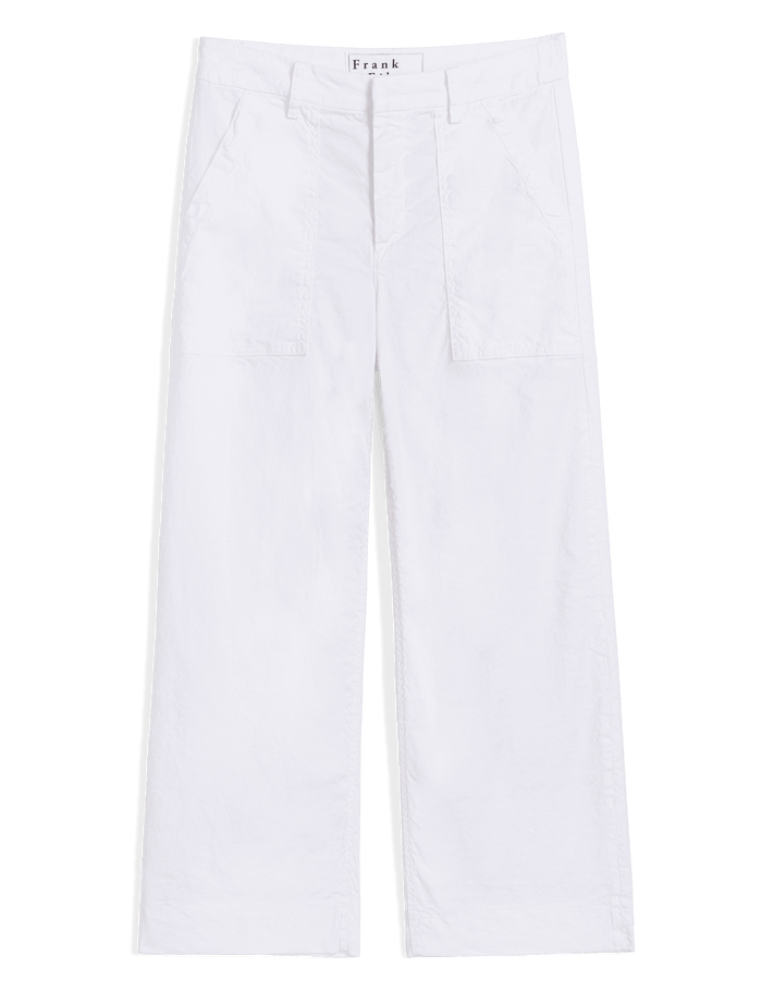 White pants on a transparent background