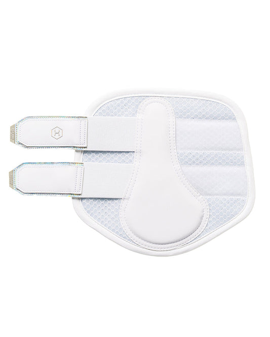 White Aurora Competition Brushing Boots