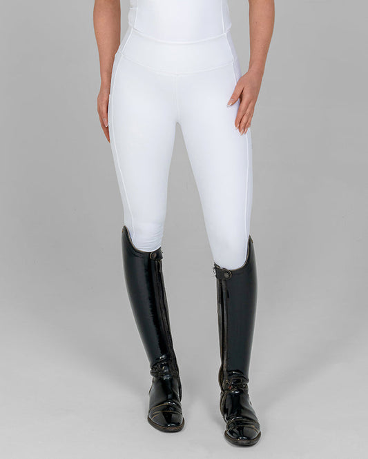 White Aurora Competition Leggings