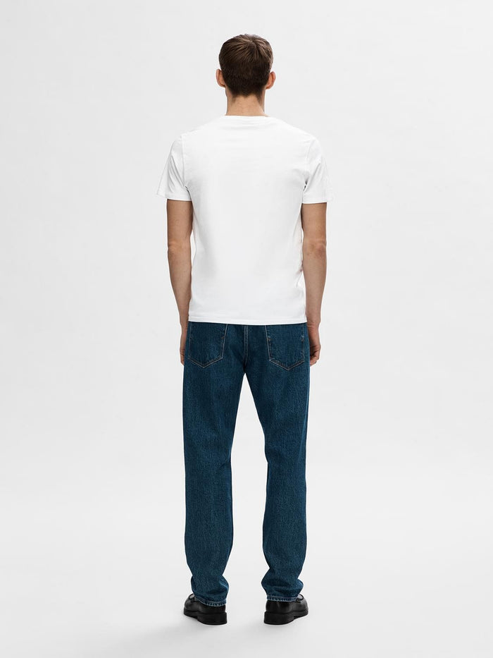 White Pima Organic Cotton T-shirt