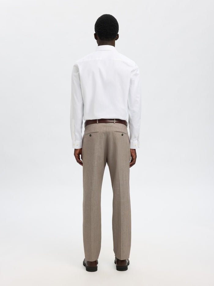 White Slim Fit Formal Shirt