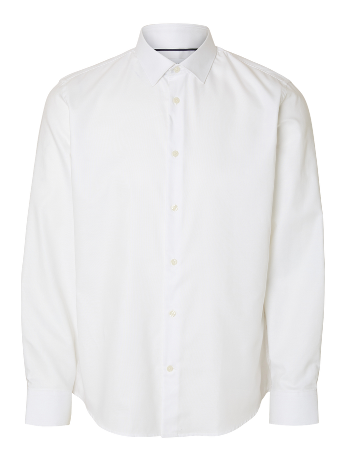 White Slim Fit Formal Shirt