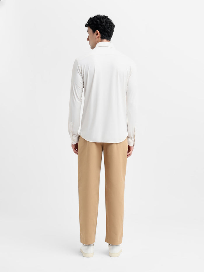 White Slim Fit Shirt