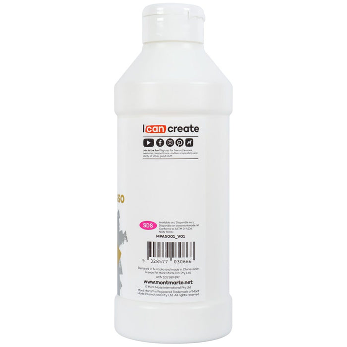White Texture Gesso Premium 500ml