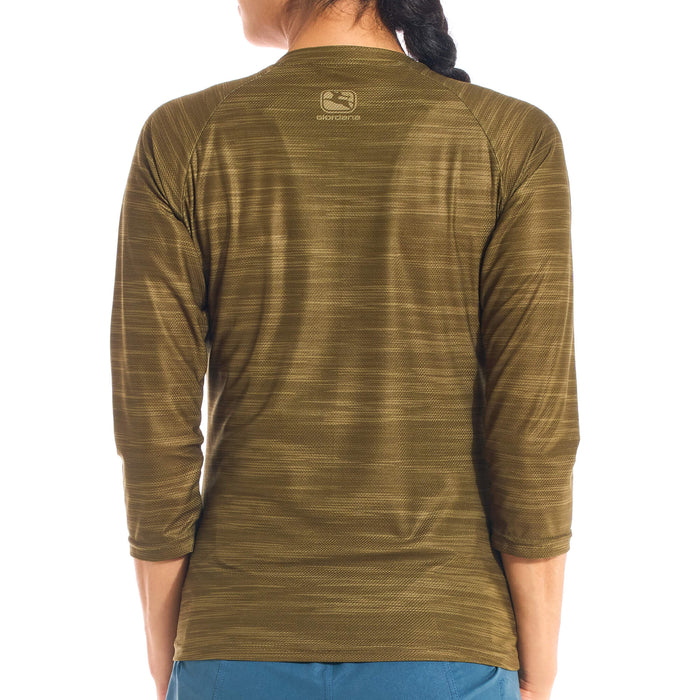 Women's MTB 3/4 Sleeve Jersey by Giordana Cycling, , Made in Italy