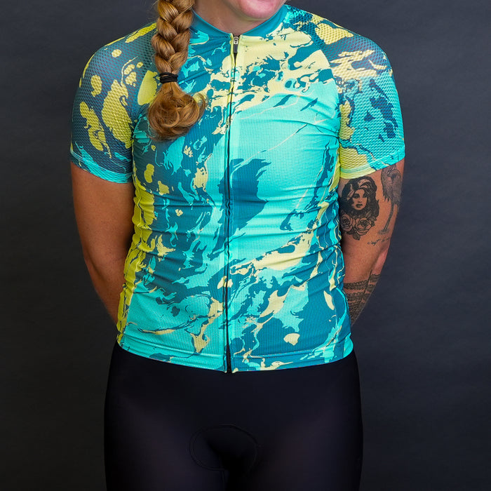 Women's Pro Summer Jersey - Alpine Flow