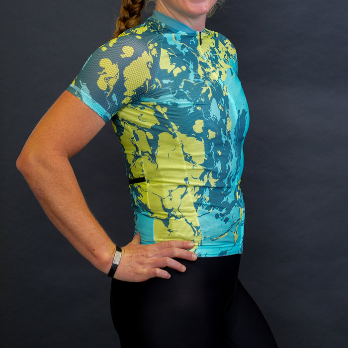 Women's Pro Summer Jersey - Alpine Flow