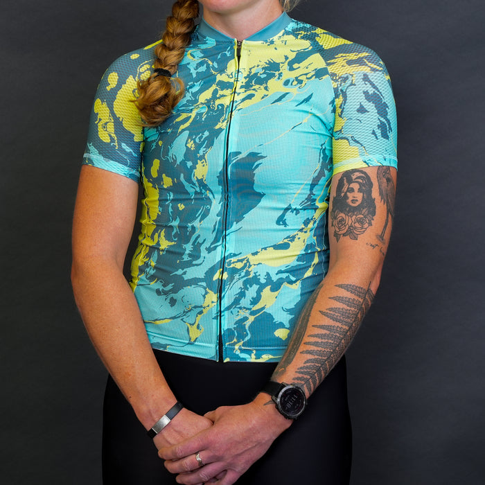 Women's Pro Summer Jersey - Alpine Flow