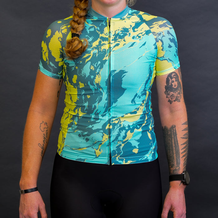 Women's Pro Summer Jersey - Alpine Flow