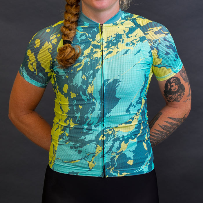 Women's Pro Summer Jersey - Alpine Flow