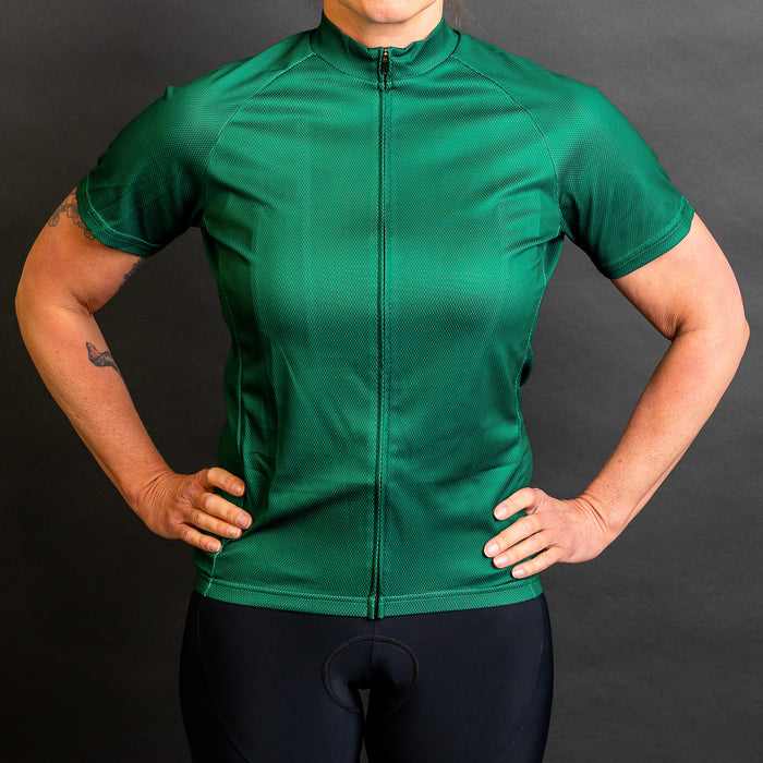Women's Ride Fit Jersey - Emerald