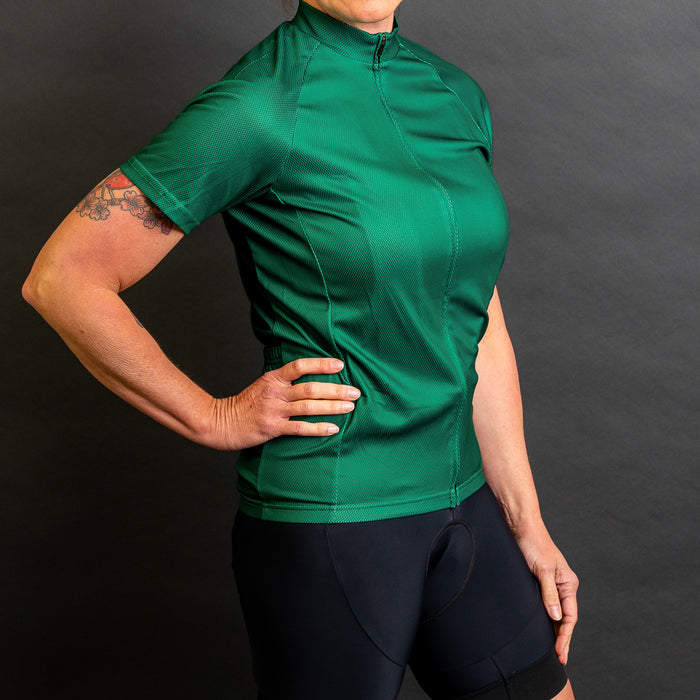 Women's Ride Fit Jersey - Emerald
