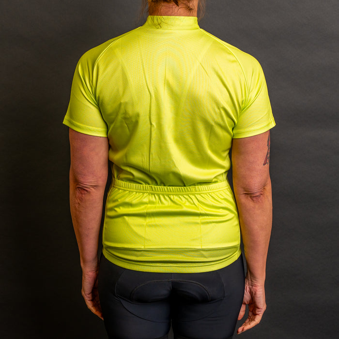 Women's Ride Fit Jersey - Lime Fizz
