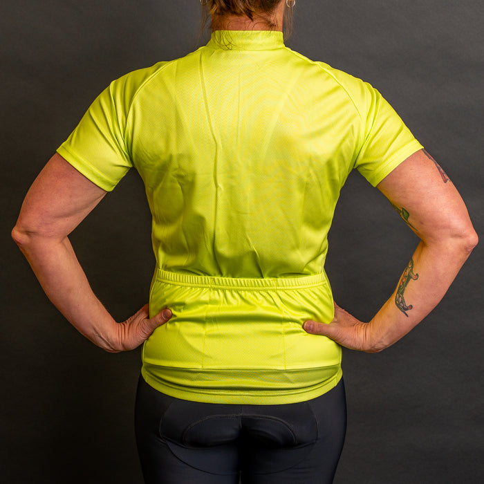 Women's Ride Fit Jersey - Lime Fizz