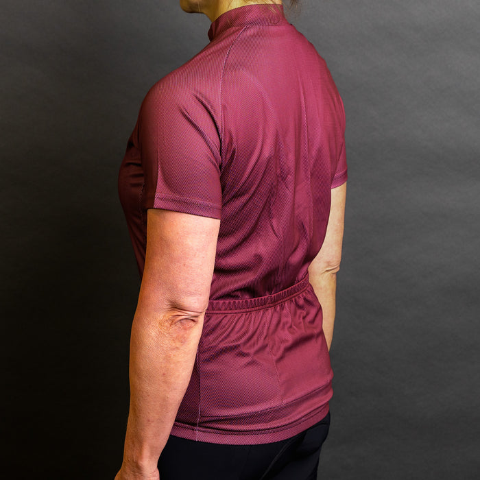 Women's Ride Fit Jersey - Plum