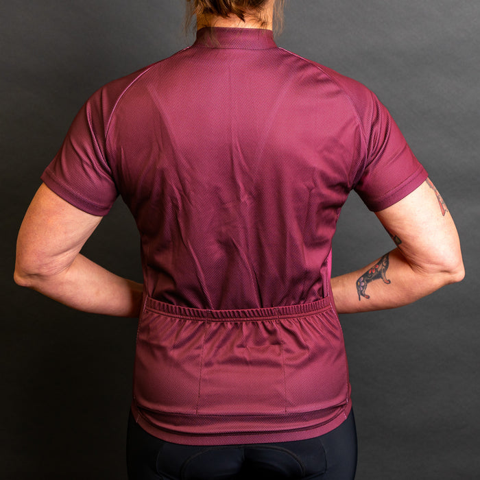 Women's Ride Fit Jersey - Plum