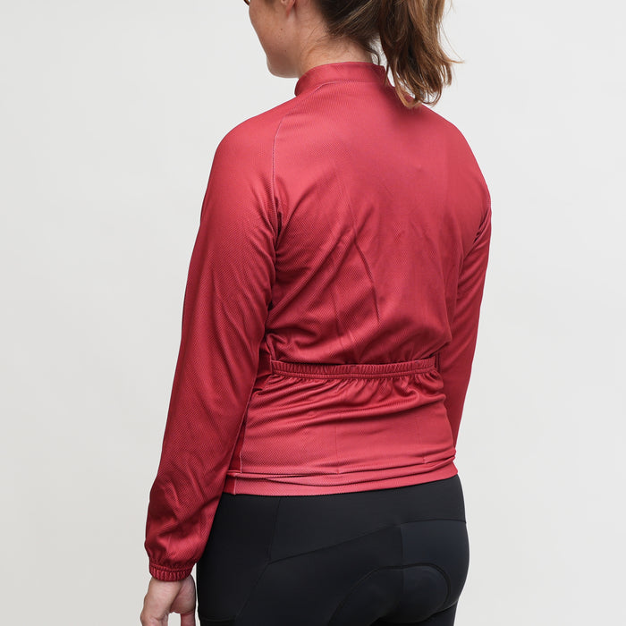 Women's Winter Jersey Scarlet