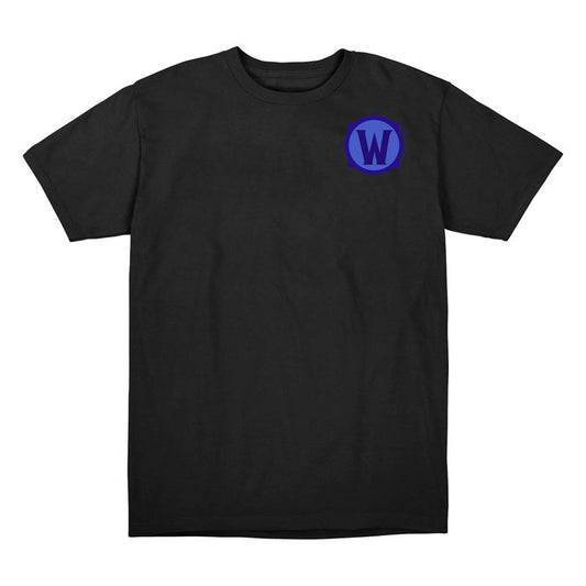 World of Warcraft: Midnight Logo Black T-Shirt - Front View