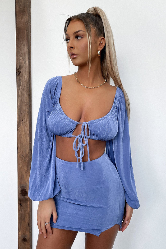 Xander Crop - Blue